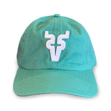 Gorra gabardina verde menta VU