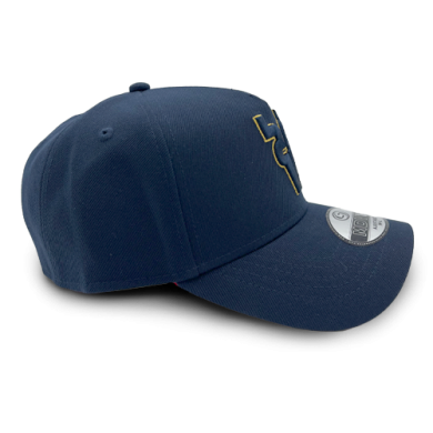 Gorra Azul Monograma Gold