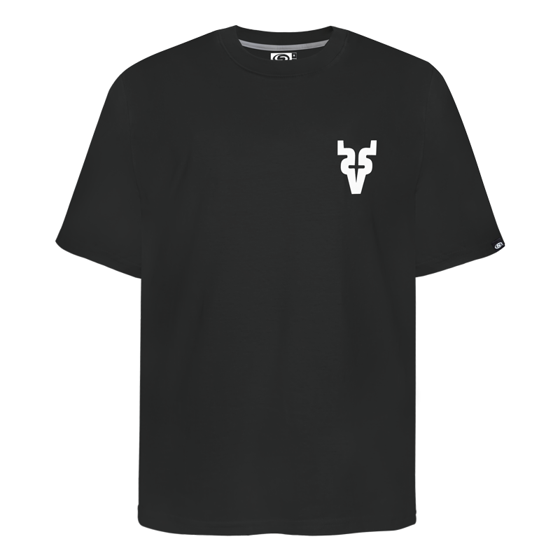 Playera VN2 De MZT Gris Oversize