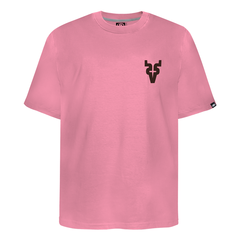 Playera VN2 Escudo 1945 Rosa Oversize