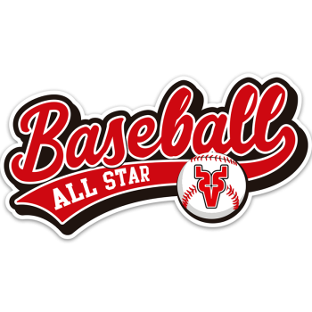 Calcomanía Baseball V Calcomanía Baseball V