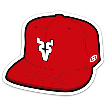 Calcomanía Gorra V