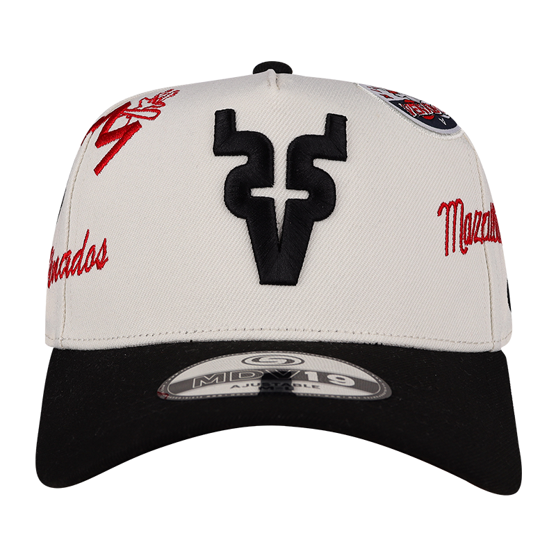 Gorra MDV19 Beige/Ngo Venados Logos