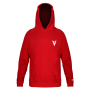 Hoodie VN2 Escudo Retro Rojo Adulto