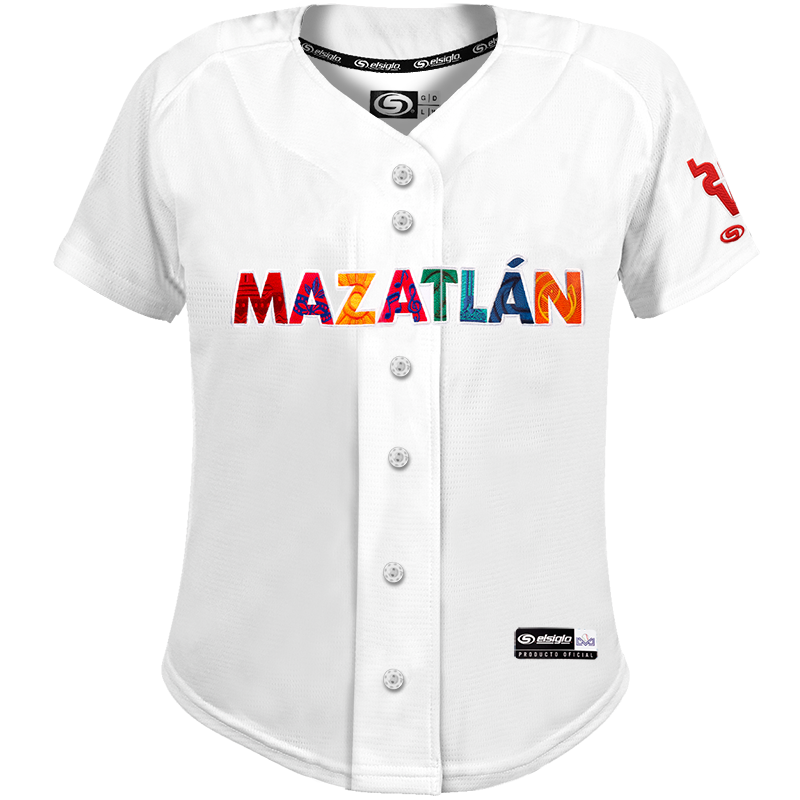 Jersey Mazatlán Letras Bco Dama