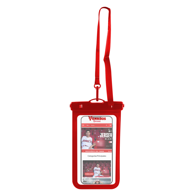 Protector Celular Impermeable Rojo VN2
