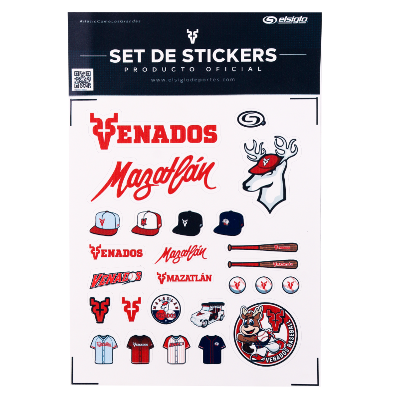 Set Stickers Venados 25-26