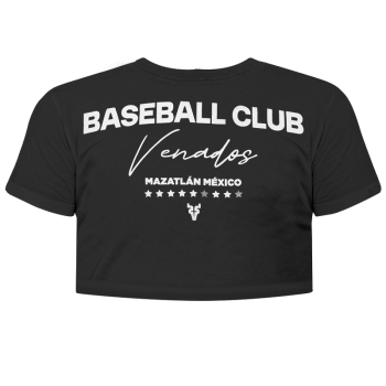 Crop Top VN2 Baseball Club Gris Dama