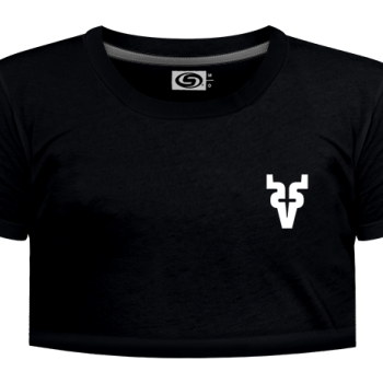 Blusa Crop Top VN2 Escudo Retro Ngo Dama