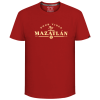 Playera Mazatlán Good Vibes Rojo Caballero