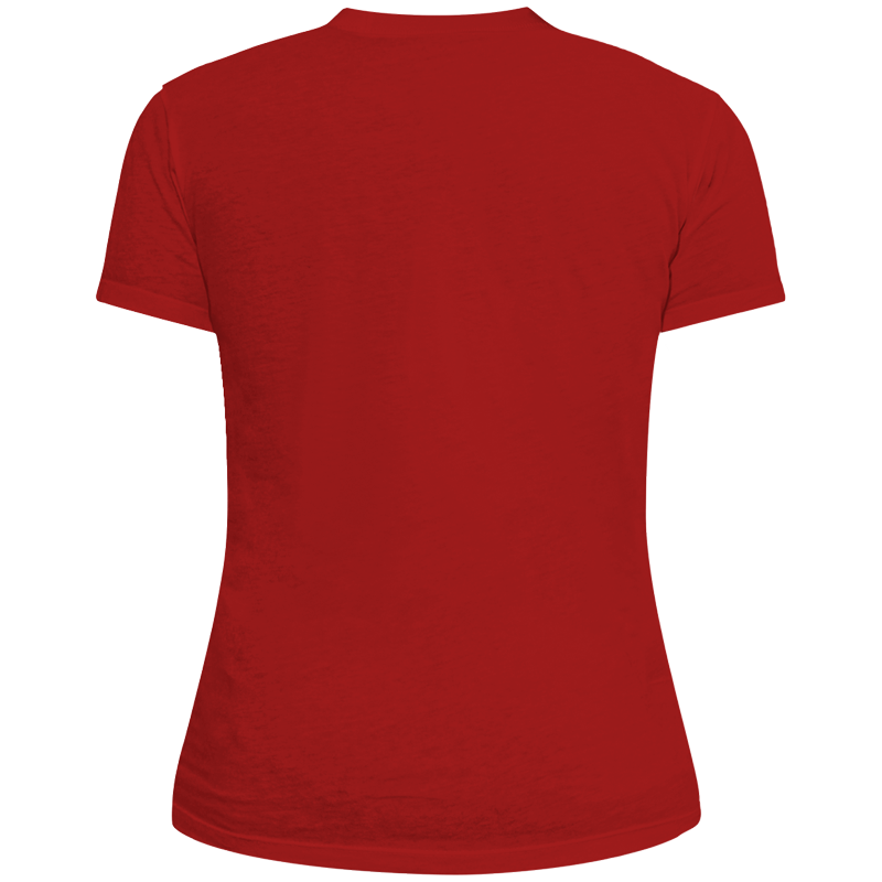 Playera Mazatlán Good Vibes Rojo Dama