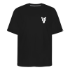 Playera VN2 Emblemas Gris Oversize Adulto