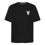 Playera VN2 Emblemas Gris Oversize Adulto