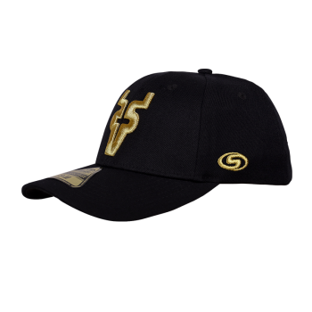 Gorra Venados Flex Premium Negra V Dorado
