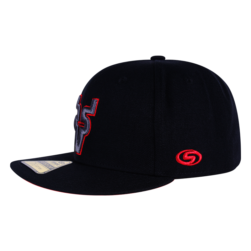 Gorra Venados Fitted Negro/Rojo 22-23
