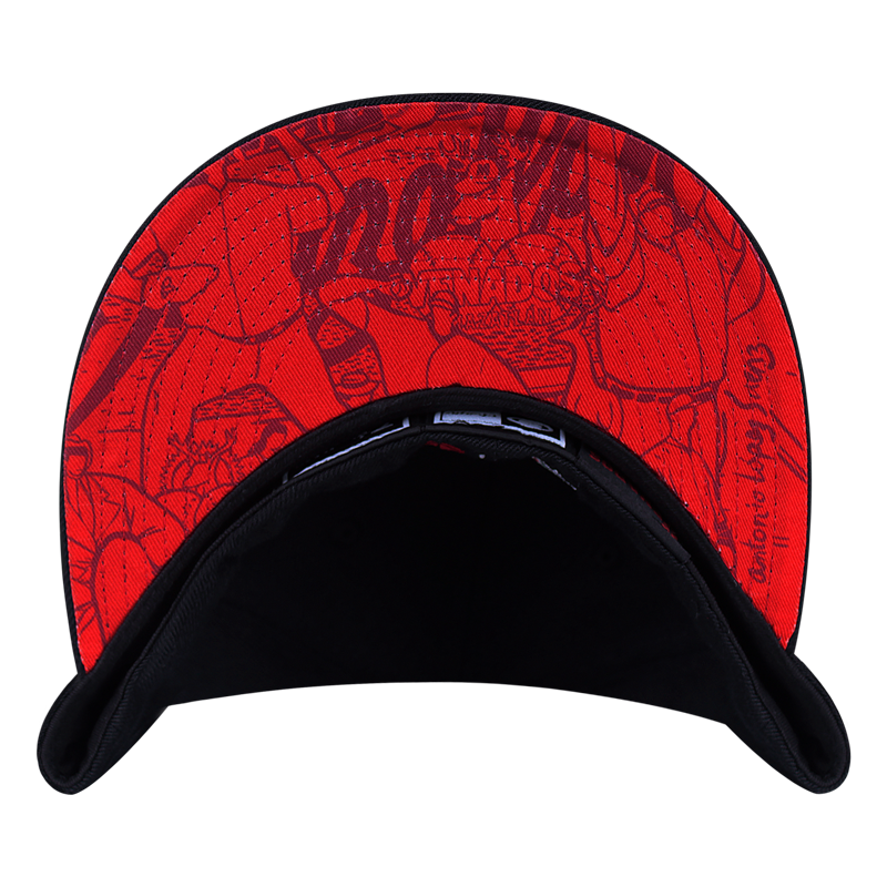 Gorra Venados Fitted Negro/Rojo 22-23