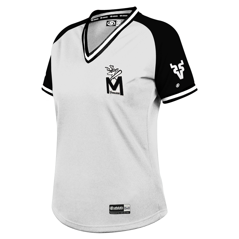 Casaca Venados Essential Bco/Negro Dama