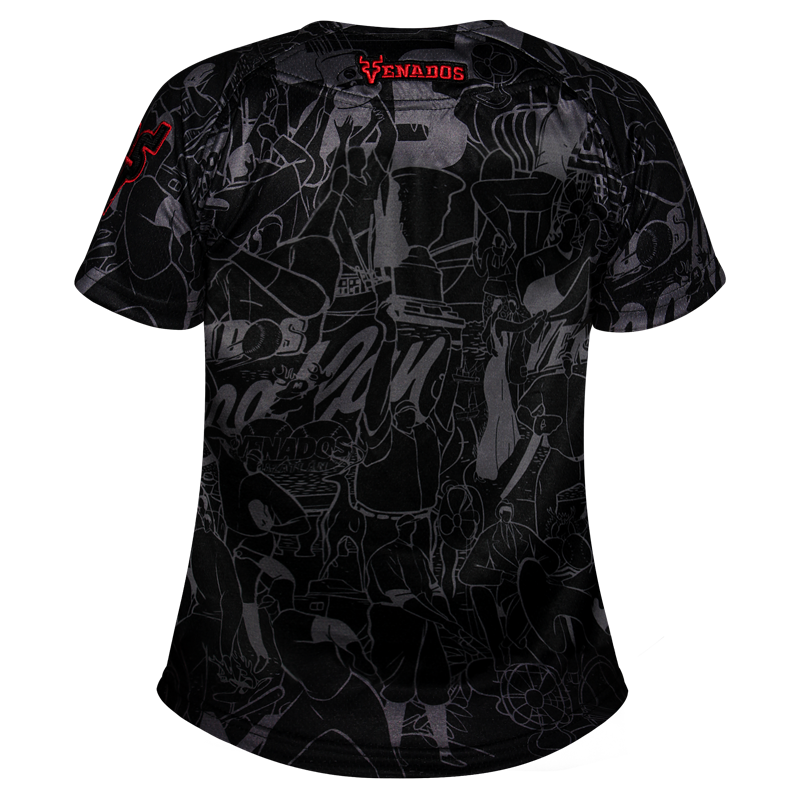 Jersey Venados Negro Dama 22-23