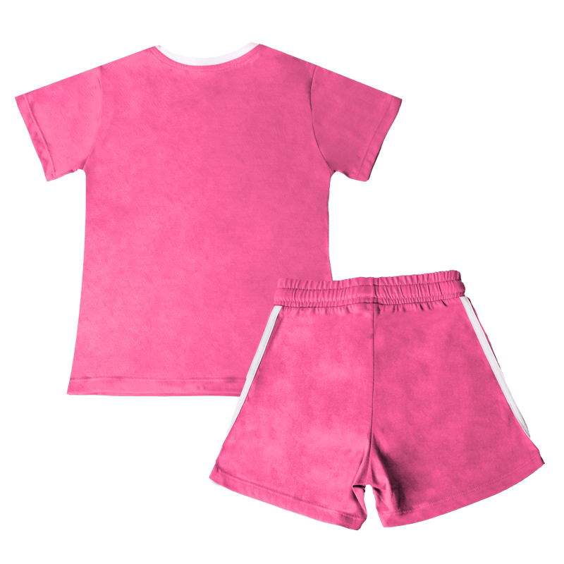 Conjunto Vennycornia Rosa Infantil
