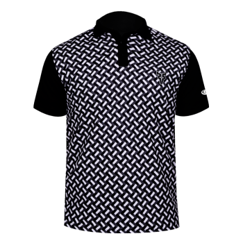 Playera Venados Polo Ngo/Bco Caballero