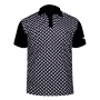 Playera Venados Polo Ngo/Bco Caballero