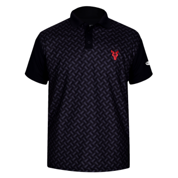 Playera Venados Polo Ngo/Gris Caballero
