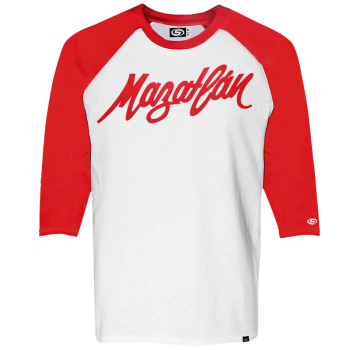 Playera Venados Ranglan Bco/Rojo 3/4 Caballero