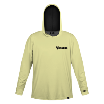 Playera Hoodie Venados Amarillo Caballero