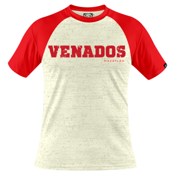 Playera Venados Ranglan Avena-Rojo Caballero