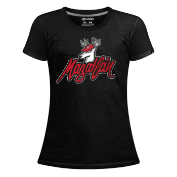 Playera Venados Negro Venadito Dama