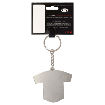 Llavero Venados Metal Jersey Mzt Bco