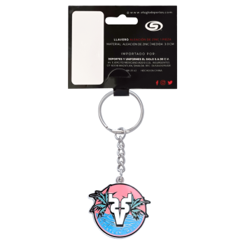 Llavero Venados Metal Paraíso V