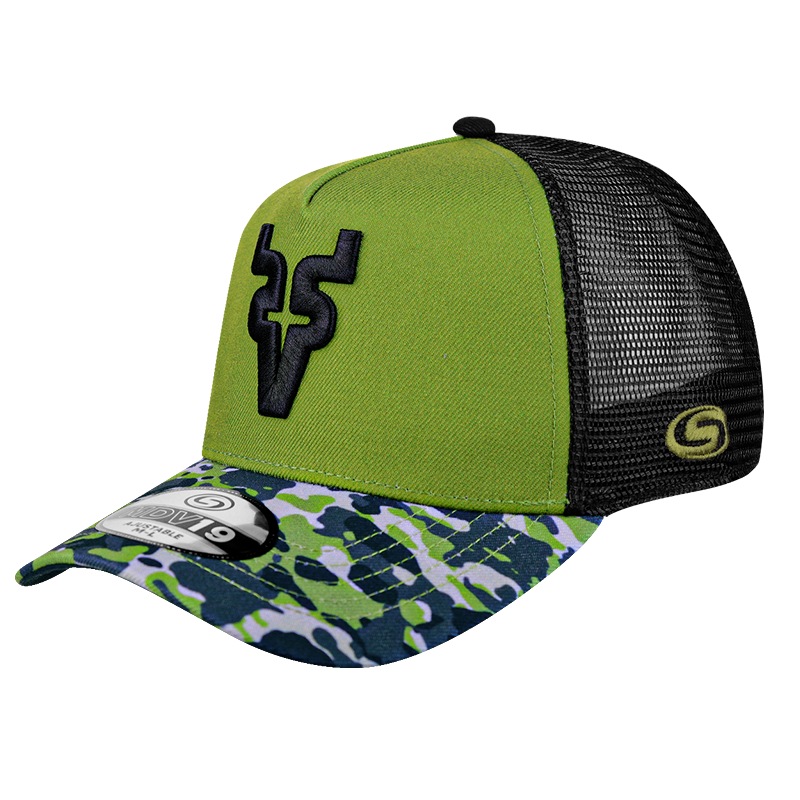 Gorra MDV19 Malla/Vde Militar V