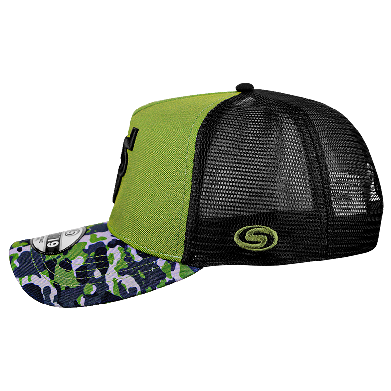 Gorra MDV19 Malla/Vde Militar V