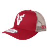 Gorra AML74 Malla Beige/Roja V