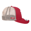 Gorra AML74 Malla Beige/Roja V