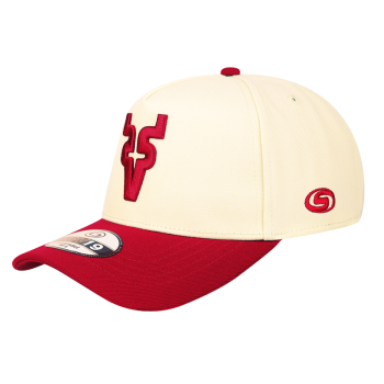Gorra MDV19 Hueso/Rojo V