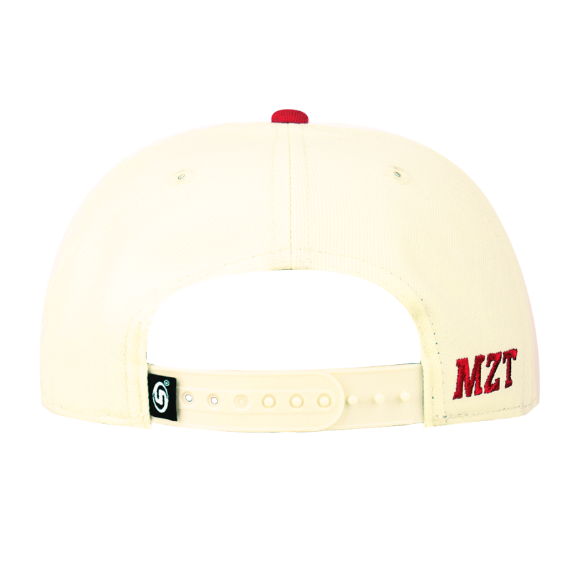 Gorra MDV19 Hueso/Rojo V