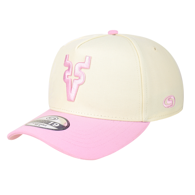 Gorra MDV19 Hueso/Rosa V