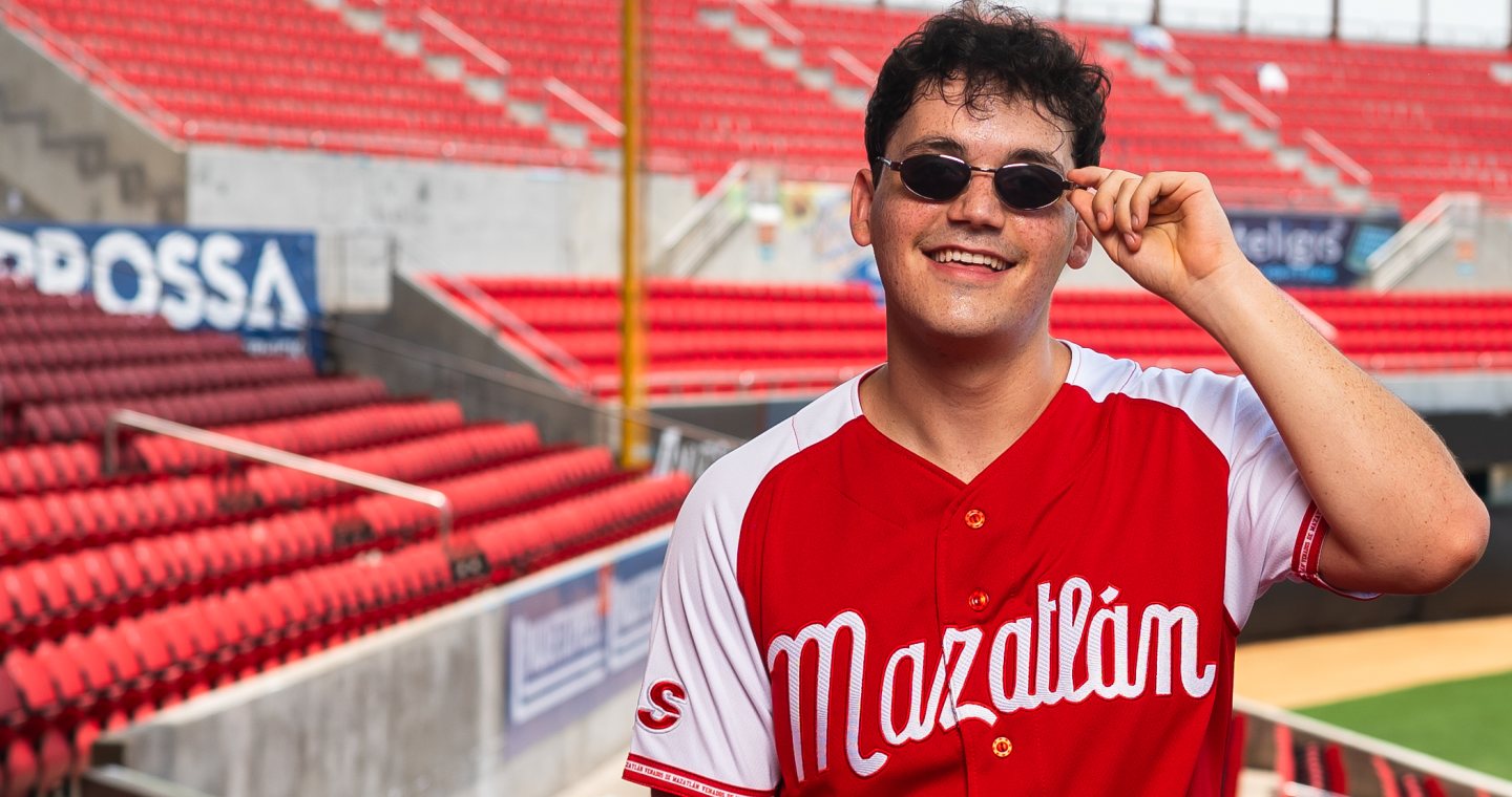 Aficionado Venados en el estadio